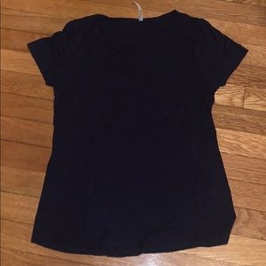 Navy short sleeve tee